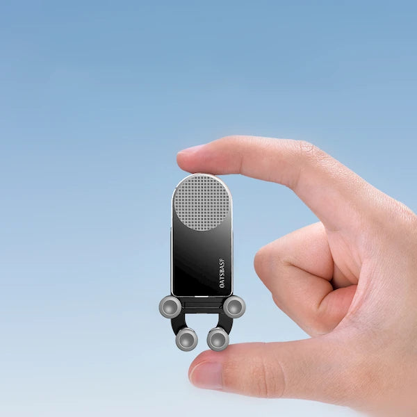 Mini Aluminum Car Phone Mount: Unshakable & Minimalist