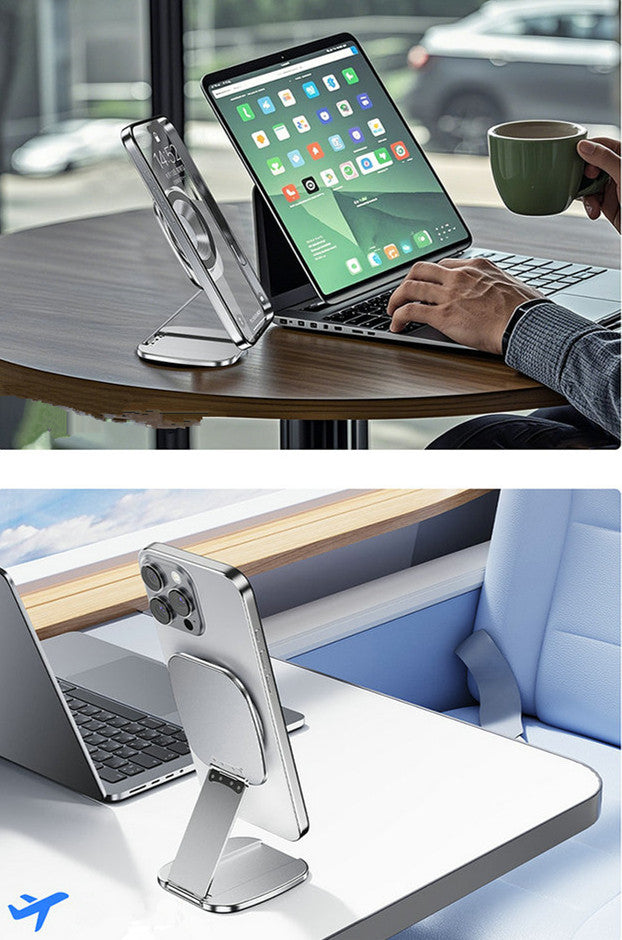Mini magsafe foldable magnetic phone mount