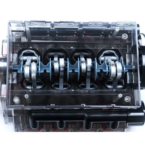 V8 Engine Model Kit - Build Your Own V8 Engine - Science Experiment STEM Toy - Enginediy