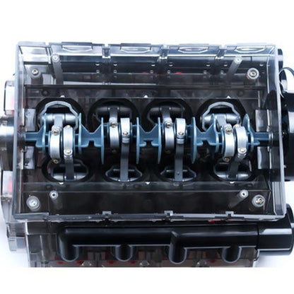 V8 Engine Model Kit - Build Your Own V8 Engine - Science Experiment STEM Toy - Enginediy