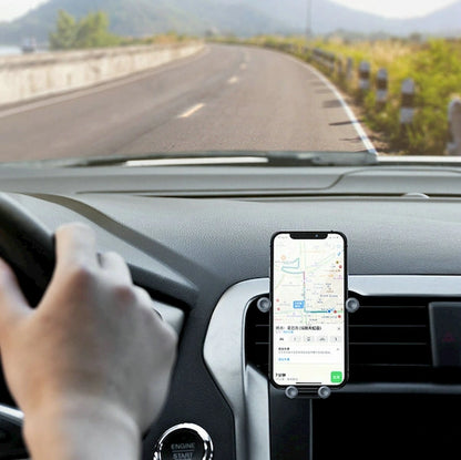 Mini Aluminum Car Phone Mount: Unshakable & Minimalist