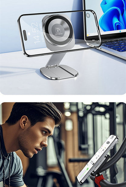 Mini magsafe foldable magnetic phone mount