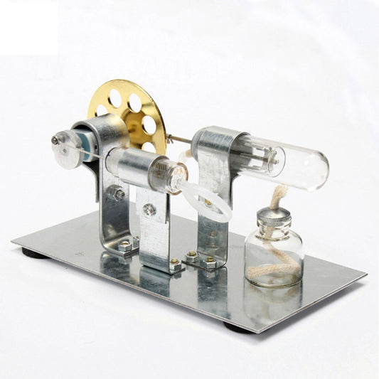 Stirling Engine Kit DIY Single Cylinder Stirling Engine - Ideal Engine Model Gift for Your Kids Enginediy