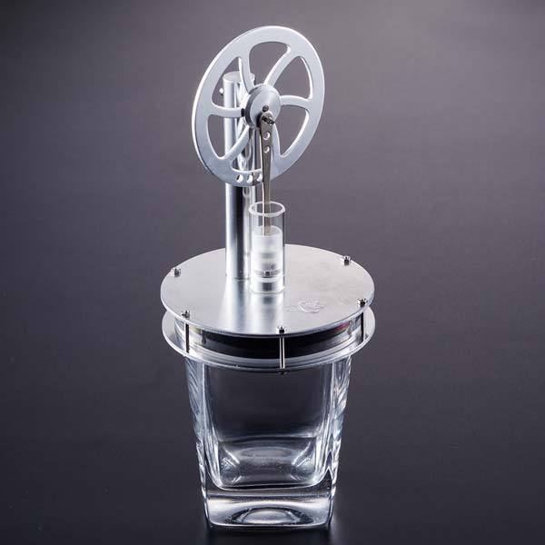 Low Temperature Stirling Engine Kit DIY Steam Heat Engine Motor Toy - Enginediy